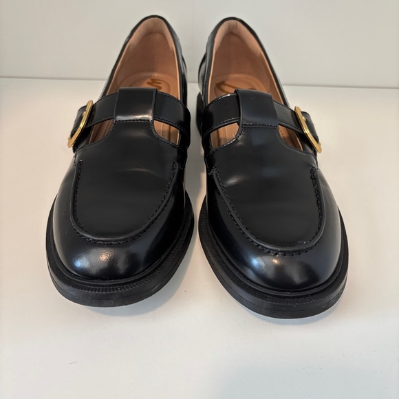 Sam Edelman Elaina Black Loafers 7 - Picture 4 of 11